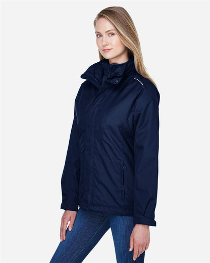 CORE365 Women's 3-in-1 Jacket with Fleece Liner 78205 #colormdl_Classic Navy