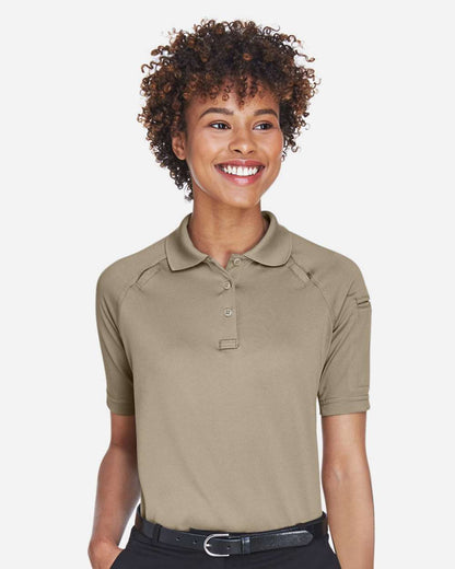 Harriton Women's Advantage Tactical Polo M211W #colormdl_Desert Khaki