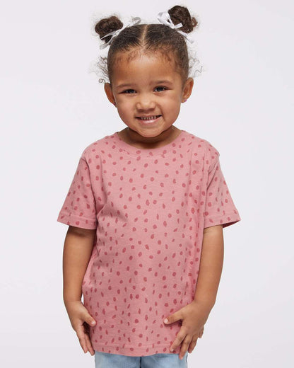 Rabbit Skins Toddler Fine Jersey Tee 3321 #colormdl_Mauvelous Spot