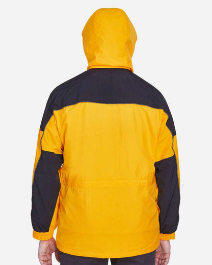 North End Men's 3-in-1 Two-Tone Parka 88006 #colormdl_Sun Ray