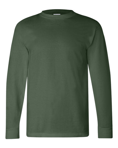 Bayside USA-Made Long Sleeve T-Shirt 6100 #color_Forest Green