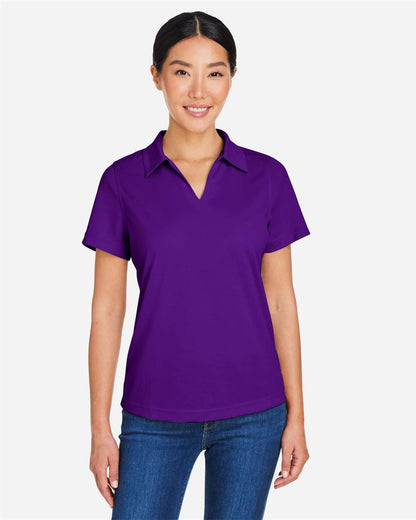 CORE365 Women's Market Snag Protect Mesh Polo CE104W #colormdl_Campus Purple