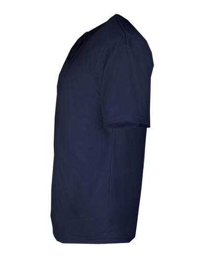 Alleson Athletic B-Core Youth Placket Jersey 2930 #color_Navy