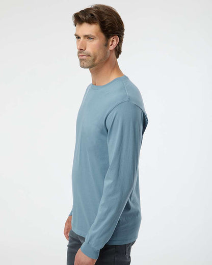 SoftShirts Unisex Organic Long Sleeve T-Shirt 420 #colormdl_Slate