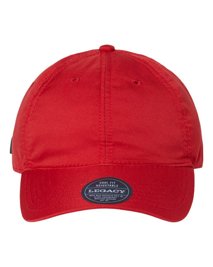 LEGACY Cool Fit Adjustable Cap CFA #color_Scarlet