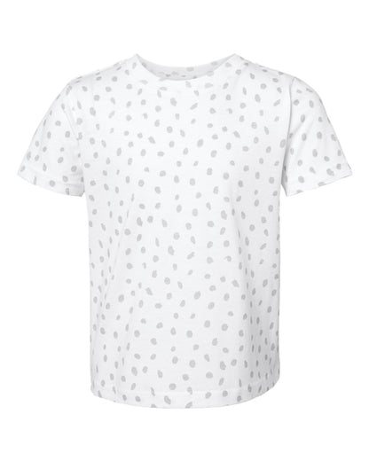 Rabbit Skins Toddler Fine Jersey Tee 3321 #color_White Spot