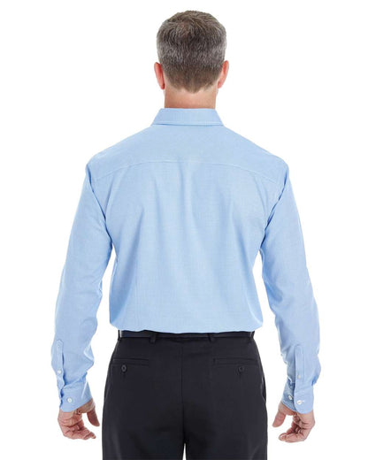 Devon & Jones Men's Crown Collection® Royal Dobby Dress Shirt DG532 #colormdl_French Blue