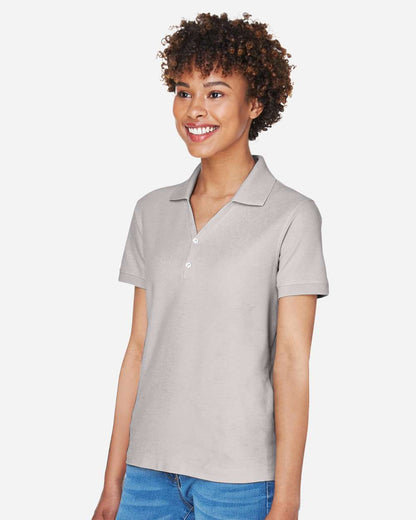 Devon & Jones Women's Pima Piqué Polo D100W #colormdl_Silver