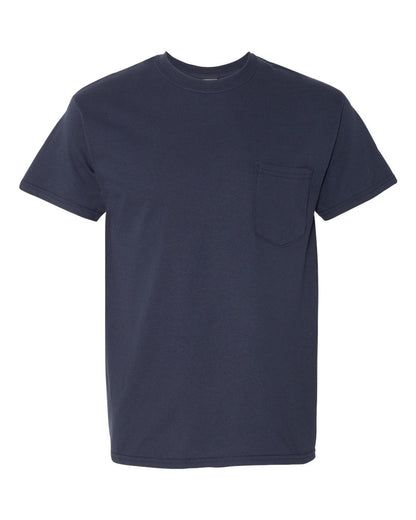 Gildan Unisex Heavy Cotton™ Pocket T-Shirt 5300 #color_Navy