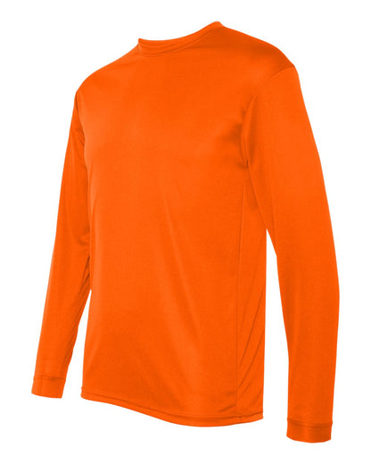 C2 Sport Performance Long Sleeve T-Shirt 5104 #color_Safety Orange