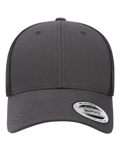 YP Classics Elite Cap 6601 #color_Charcoal/ Black