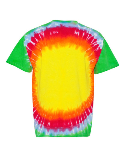 Dyenomite Bullseye Tie-Dyed T-Shirt 200BE #color_Teardrop