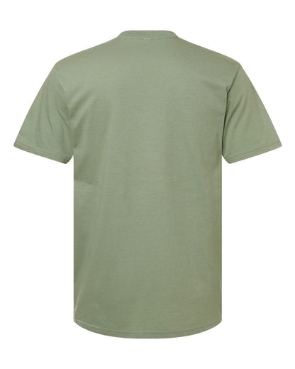 American Apparel Unisex Fine Jersey Tee 2001 #color_Sage