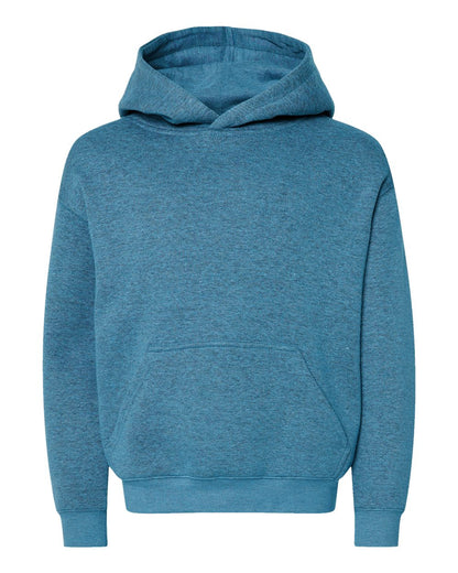 LAT Youth Fleece Hoodie Sweatshirt 2296 #color_Bermuda Blackout