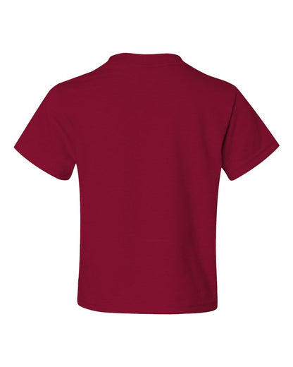 JERZEES Youth Dri-Power® 50/50 T-Shirt 29BR #color_Cardinal