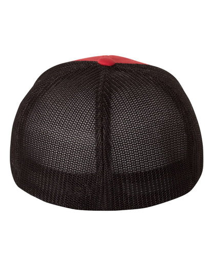 Flexfit Trucker Cap 6511 #color_Red/ Black