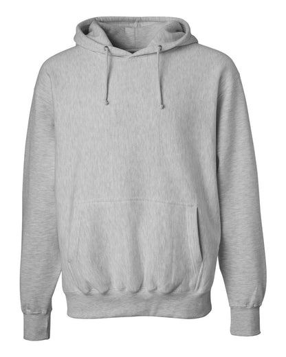 Weatherproof Unisex Cross Weave™ Hooded Sweatshirt 7700 #color_Heather Grey