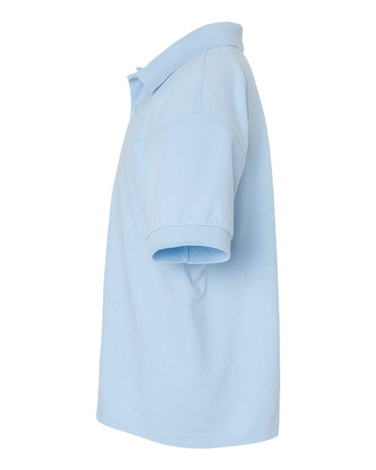 Gildan Youth DryBlend® Jersey Polo 8800B #color_Light Blue