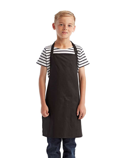 Artisan Collection by Reprime Youth Recycled Apron RP149 #colormdl_Black