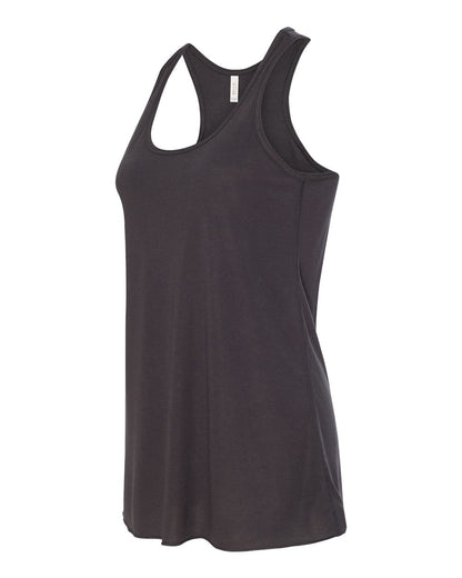 BELLA + CANVAS Women's Flowy Racerback Tank 8800 #color_Dark Grey