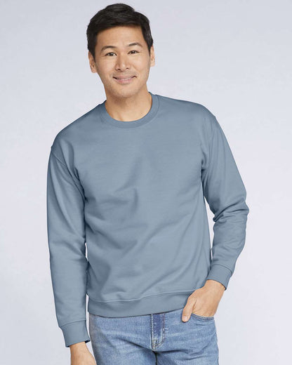 Gildan Unisex Softstyle® Midweight Crewneck Sweatshirt SF000 #colormdl_Stone Blue
