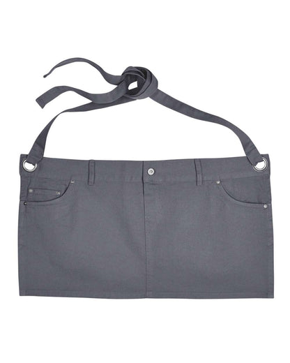 Artisan Collection by Reprime Chino Waist Apron RP133 #color_Steel