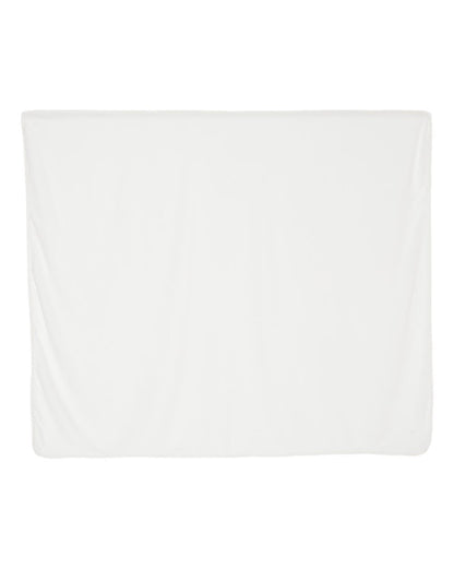 Alpine Fleece Micro Coral Fleece Blanket 8707 #color_Cream