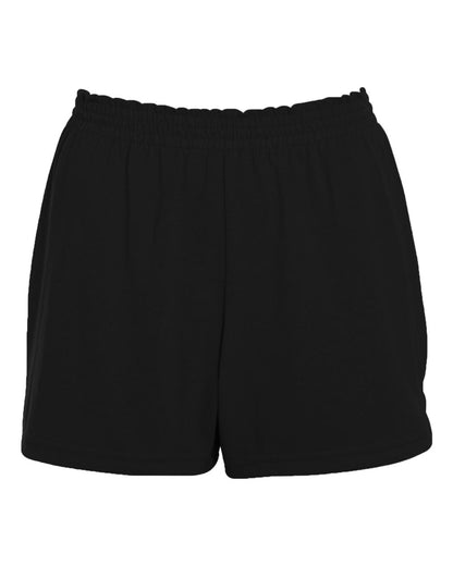 Augusta Sportswear Women's Trim Fit Jersey Shorts 987 #color_Black
