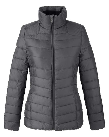 Spyder Women's Insulated Puffer Jacket 187336 #color_Polar/ Alloy