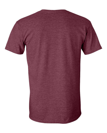 Gildan Unisex Softstyle® T-Shirt 64000 #color_Heather Maroon