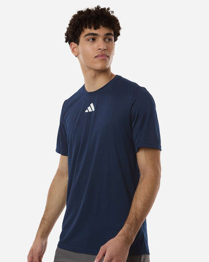 Adidas Men's Pregame T-Shirt AT101 #colormdl_Team Navy Blue/ White