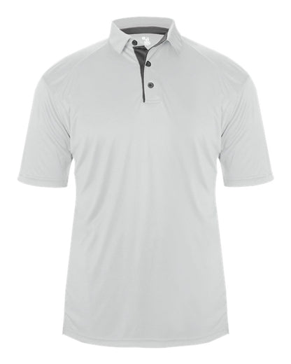 Badger Ultimate SoftLock™ Polo 4040 #color_White/ Graphite