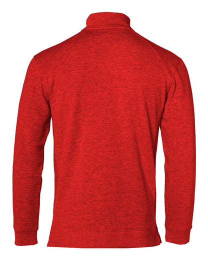 Badger FitFlex French Terry Quarter-Zip Sweatshirt 1060 #color_Red