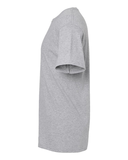 M&O Men's Gold Soft Touch T-Shirt 4800 #color_Athletic Grey