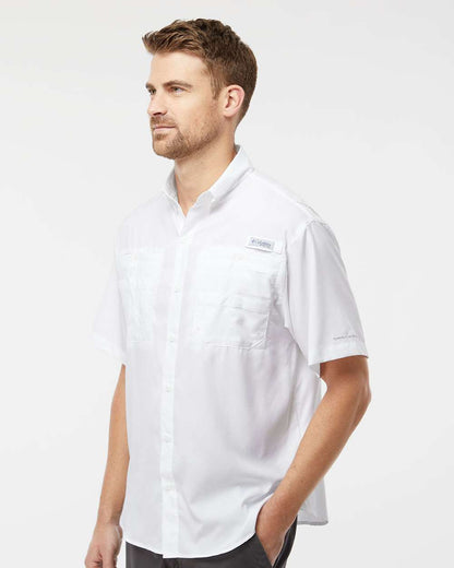 Columbia PFG Tamiami™ II Short Sleeve Shirt 212468 #colormdl_White