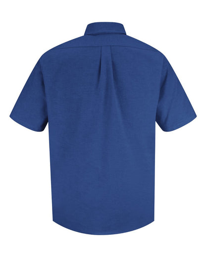 Red Kap Men's Extended Sizes Executive Oxford Dress Shirt SR60EXT #color_FB-French Blue