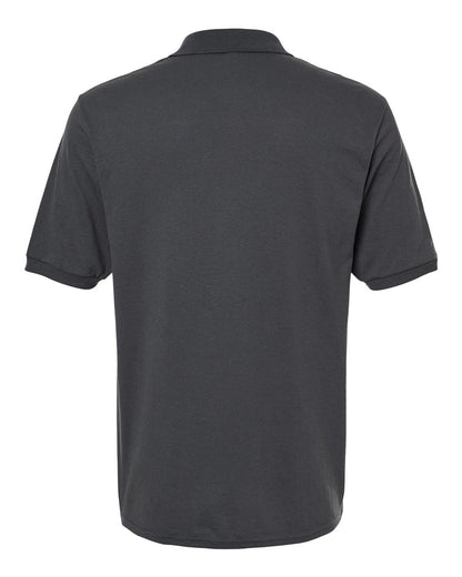 JERZEES Men's Dri-Power® Polo 437R #color_Charcoal Grey