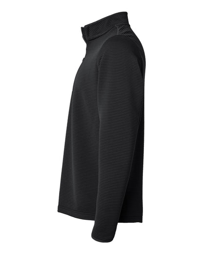 Adidas Men's Spacer Quarter-Zip Pullover A588 #color_Black