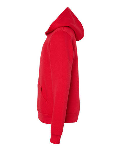 BELLA + CANVAS Youth Sponge Fleece Hoodie 3719Y #color_Red