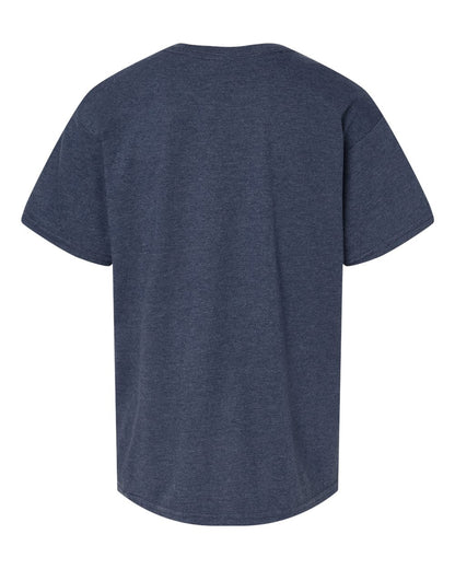 Gildan Youth Softstyle® CVC T-Shirt 64000BCVC #color_Navy Mist