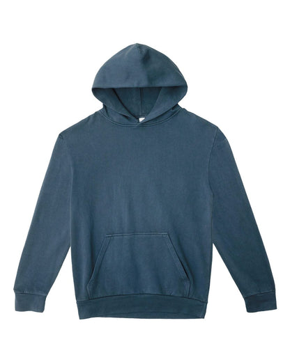 Lane Seven Unisex Urban Pullover Hooded Sweatshirt LS16001 #color_Pigment Midnight Navy