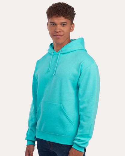 JERZEES Unisex NuBlend® Hooded Sweatshirt 996MR #colormdl_Scuba Blue