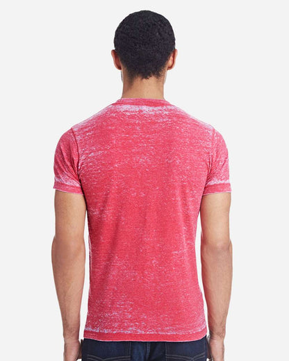 Colortone Unisex Acid Wash Burnout T-Shirt 1350 #colormdl_Ruby