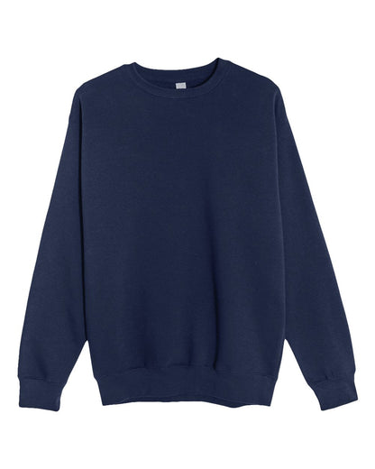 Lane Seven Unisex Premium Crewneck Sweatshirt LS14004 #color_Navy