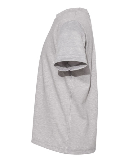 Rabbit Skins Toddler Harborside Mélange T-Shirt 3391 #color_Grey Melange