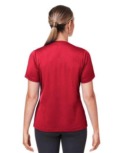 Team 365 Women's Zone Performance Mesh T-Shirt TT15W #colormdl_Sport Red