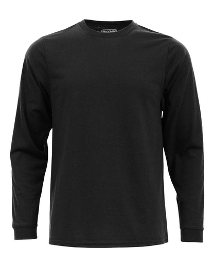Recover Unisex Eco Long Sleeve T-Shirt EC102 #color_Black