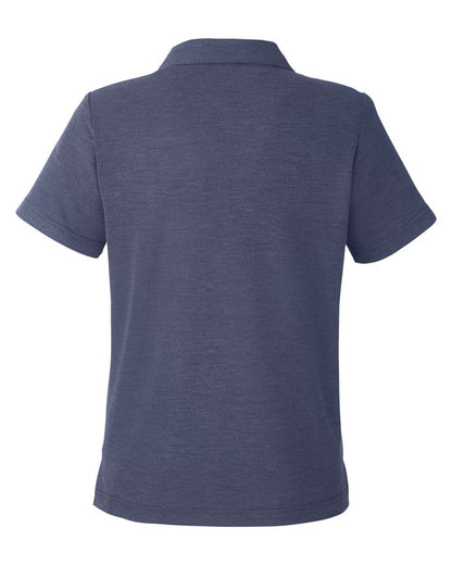 CORE365 Women's Fusion ChromaSoft™ Pique Polo CE112W #color_Classic Navy Heather