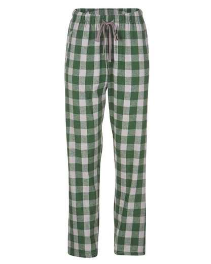 Boxercraft Women's Haley Flannel Pants BW6620 #color_Green/ Oxford Buffalo