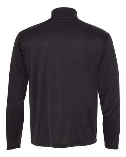 Badger B-Core Quarter-Zip Pullover 4102 #color_Black/ Graphite